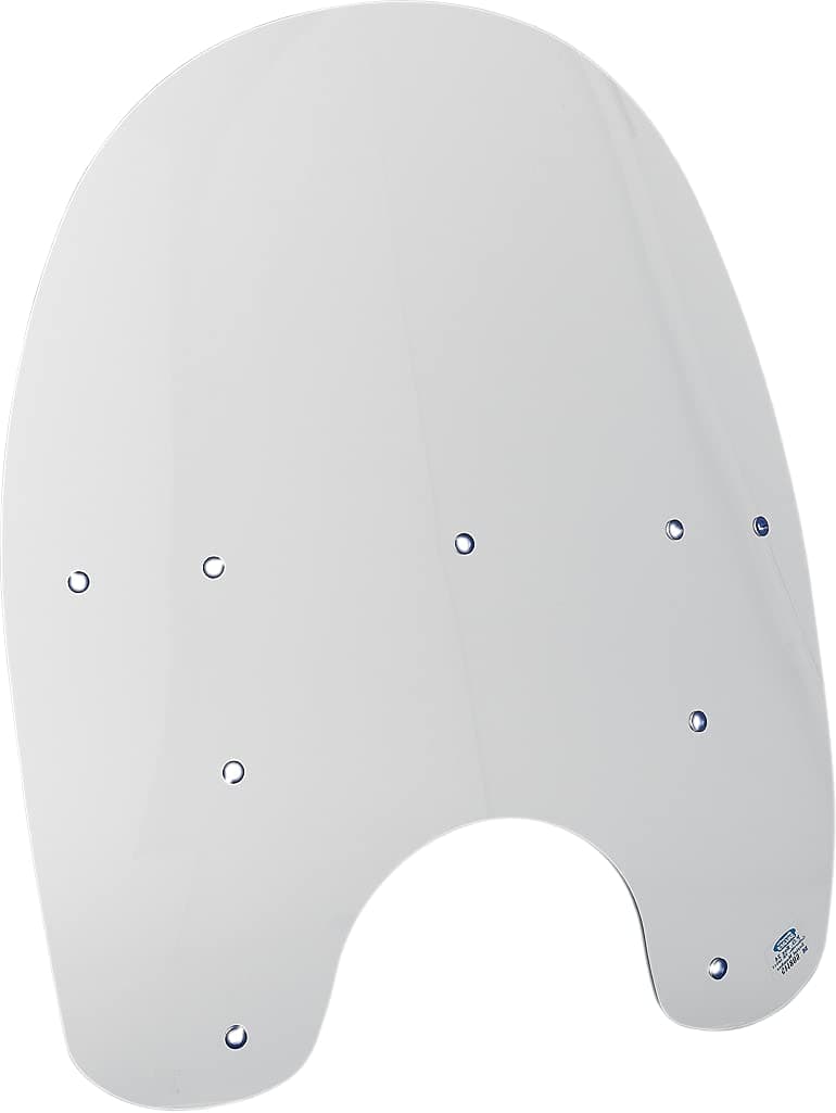 Memphis Shades MEP6269 Solar Windshield (Replacement Plastic For Harley-Davidson 17" Replacement Shield Heritage/Fatboy)