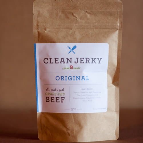 PaleoFit 3.0oz Grass Fed Beef Jerky - Original (1 - 3oz pack)