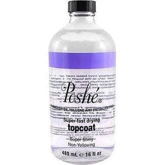 Poshe Super Fast Drying Topcoat 16 Oz 01014