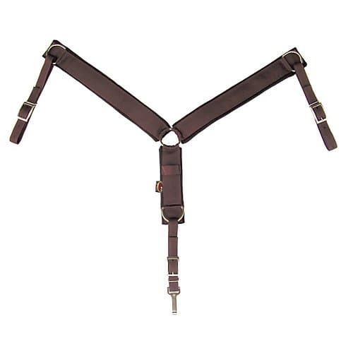 Fabtron Felt Lined Comfort Breast Collar Brown