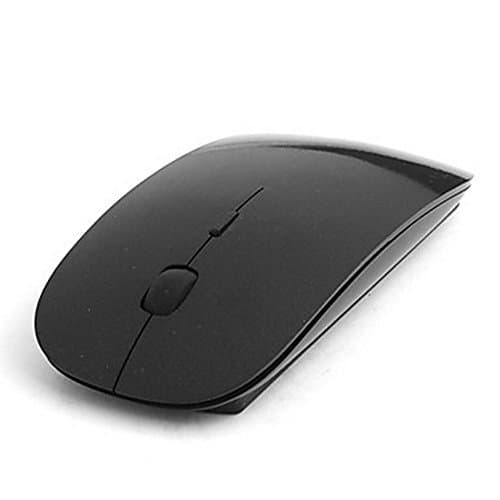 2.4ghz Wireless 800/1200dpi Optical Mouse with USB Receiver (Black)