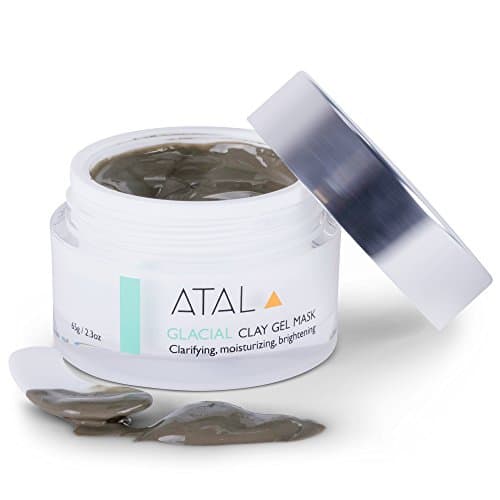 ATAL Face Clay Mask – pH Balanced for Deep Pore Cleansing, Reducing & Minimizing Blackheads - Tightens and Purify Skin, Anti-aging Facial Mask for Moisturising & Acne Treatment - Vegan & Gluten Free