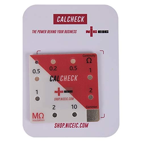 NICEIC - CalCheck Calibration Checkbox