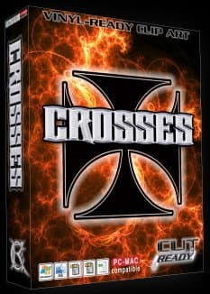 Cross EPS Vector Sign Clipart