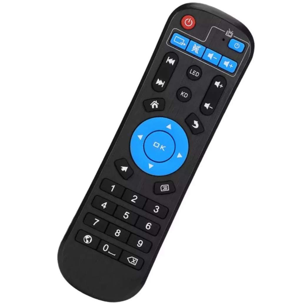 Replaced Remote Control Compatible with Android Smart TV Box T95, T95Z-K-V-U-W Pro, HK1, MX10, X88, X96, TX6, TX3, MX1, H50, H96