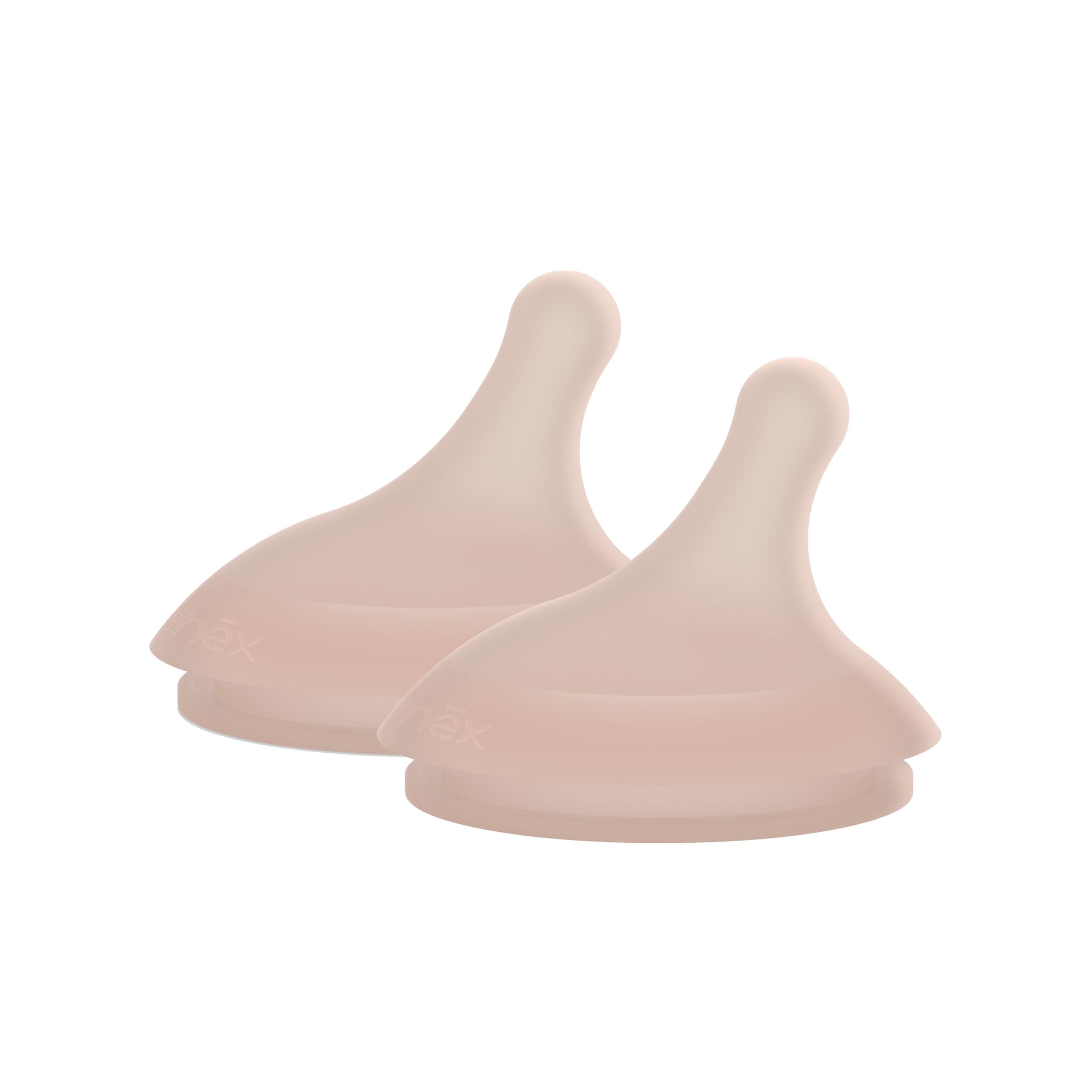 Suavinex Zero.Zero Adaptive Flow Asymmetric Silicone Nipple 2 Pack (0m+) Deep