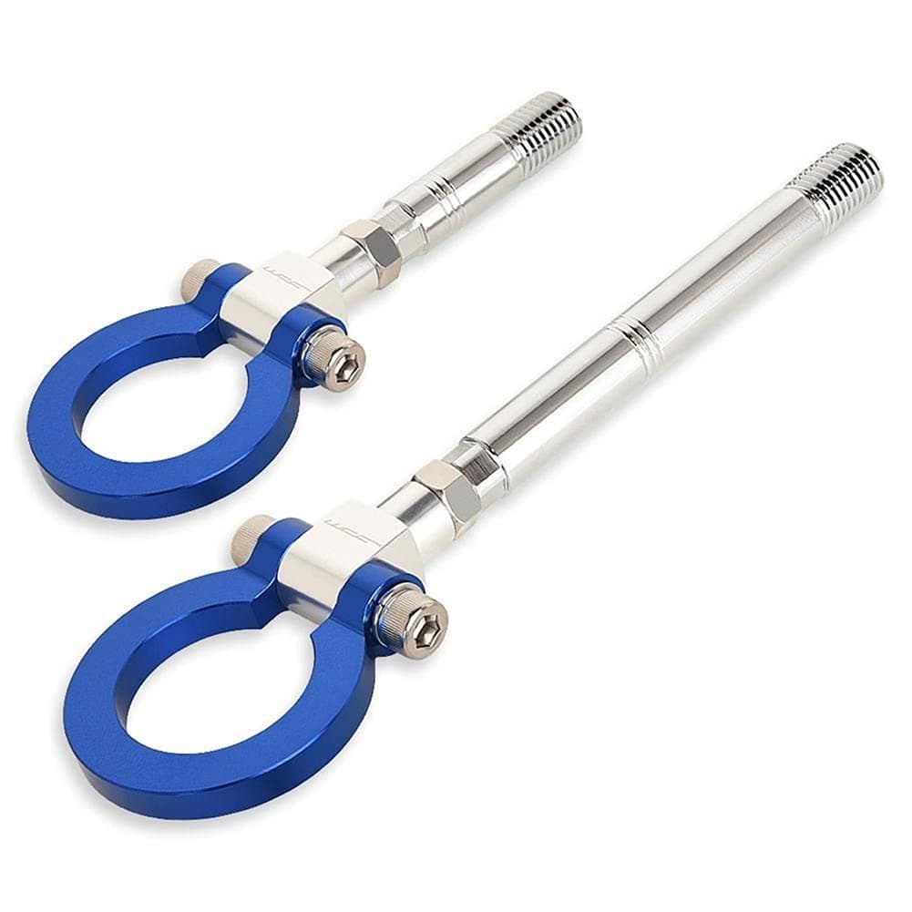 SR1 Performance C7 & C8 Corvette Tow Hooks - Blue (Front & Rear Set)