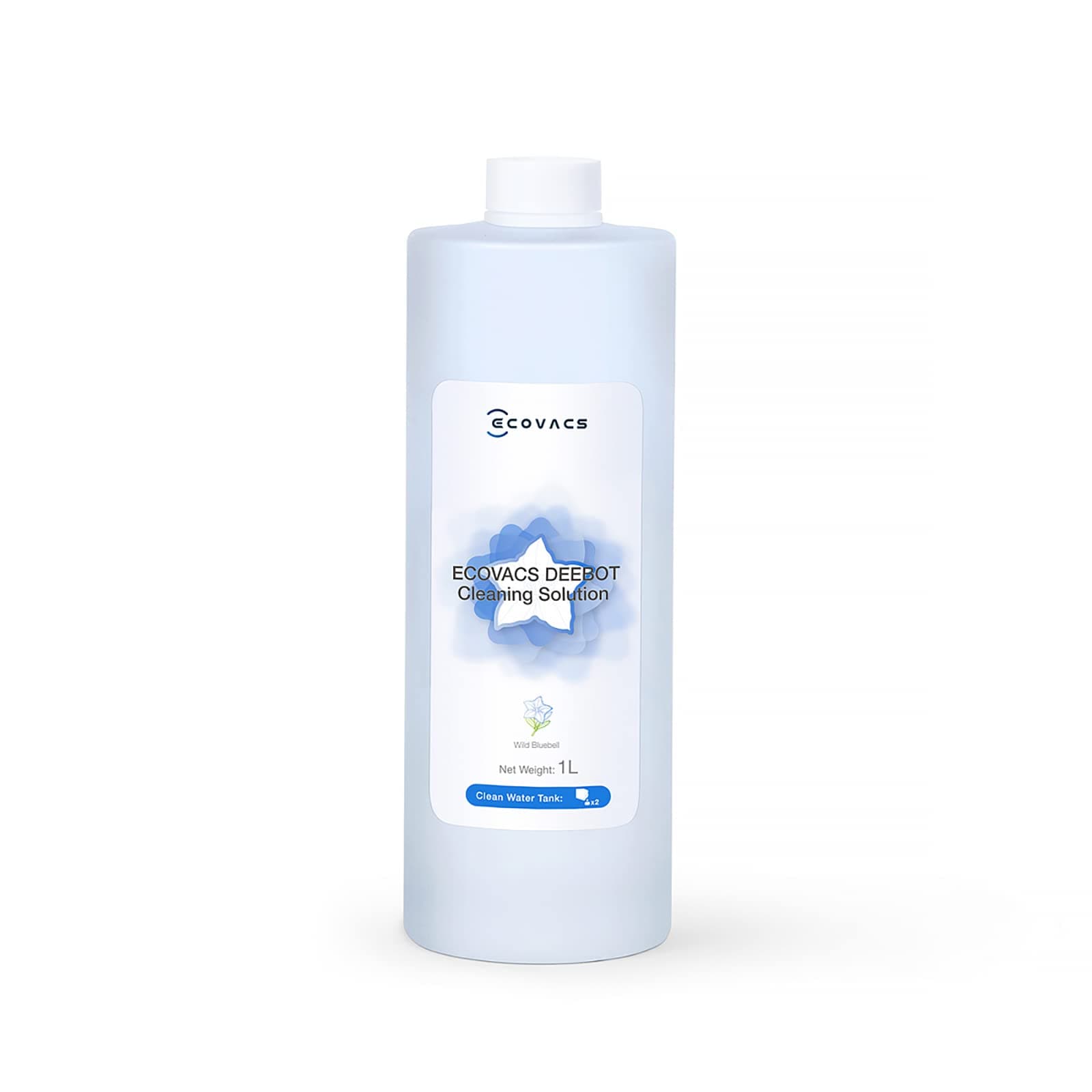 Multi-Surface Floor Cleaning Solution, Compatible with DEEBOT X11 OMNI Cyclone / X9 PRO OMNI / T80 OMNI / T50 PRO OMNI / N30 Series / N20 Series and all other Robot Vacuum Cleaners, 1L