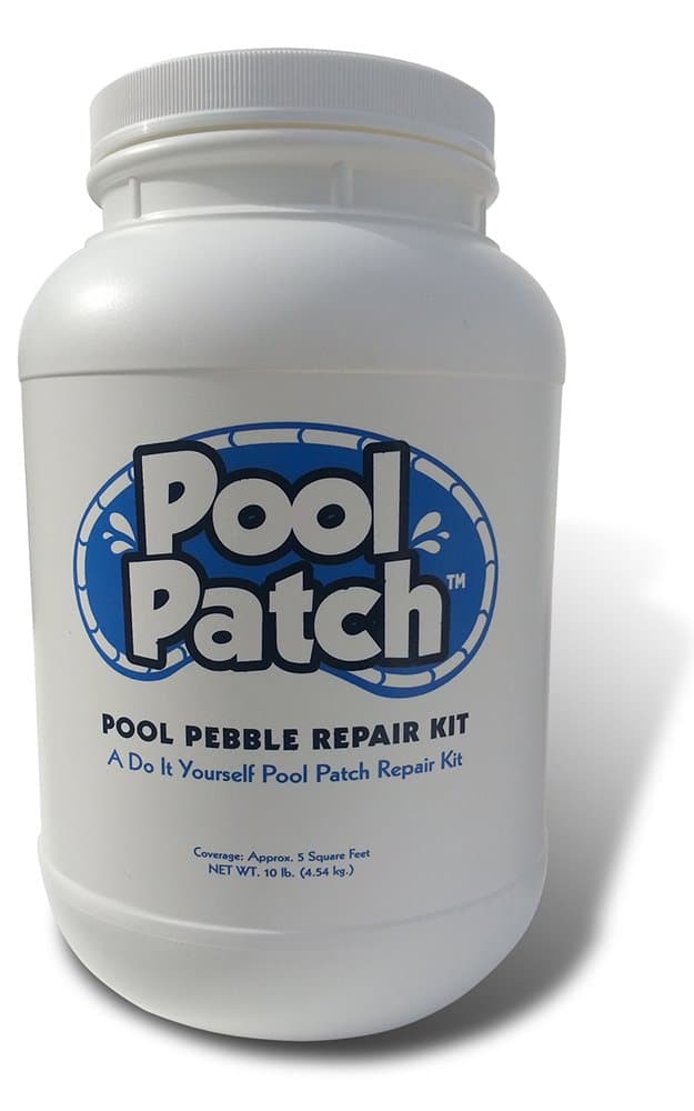 Pool Patch ABPP10 Aqua Blue Pebble Tec Repair Kit, 10-Pound