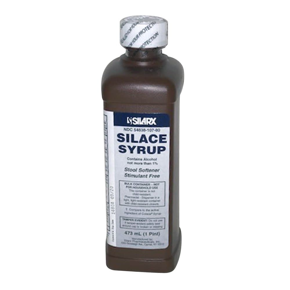 Silace Docusate Sodium Stool Softener Syrup - 16 Oz (pack of 1)
