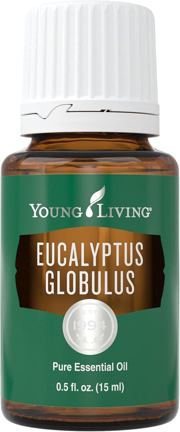 Young Living Eucalyptus Globulus Essential Oil | Cooling, Refreshing Aroma for Diffusion & Massage | Supports Breathing Comfort & Relaxation | Premium Seed to Seal® Quality Oil | 15ml