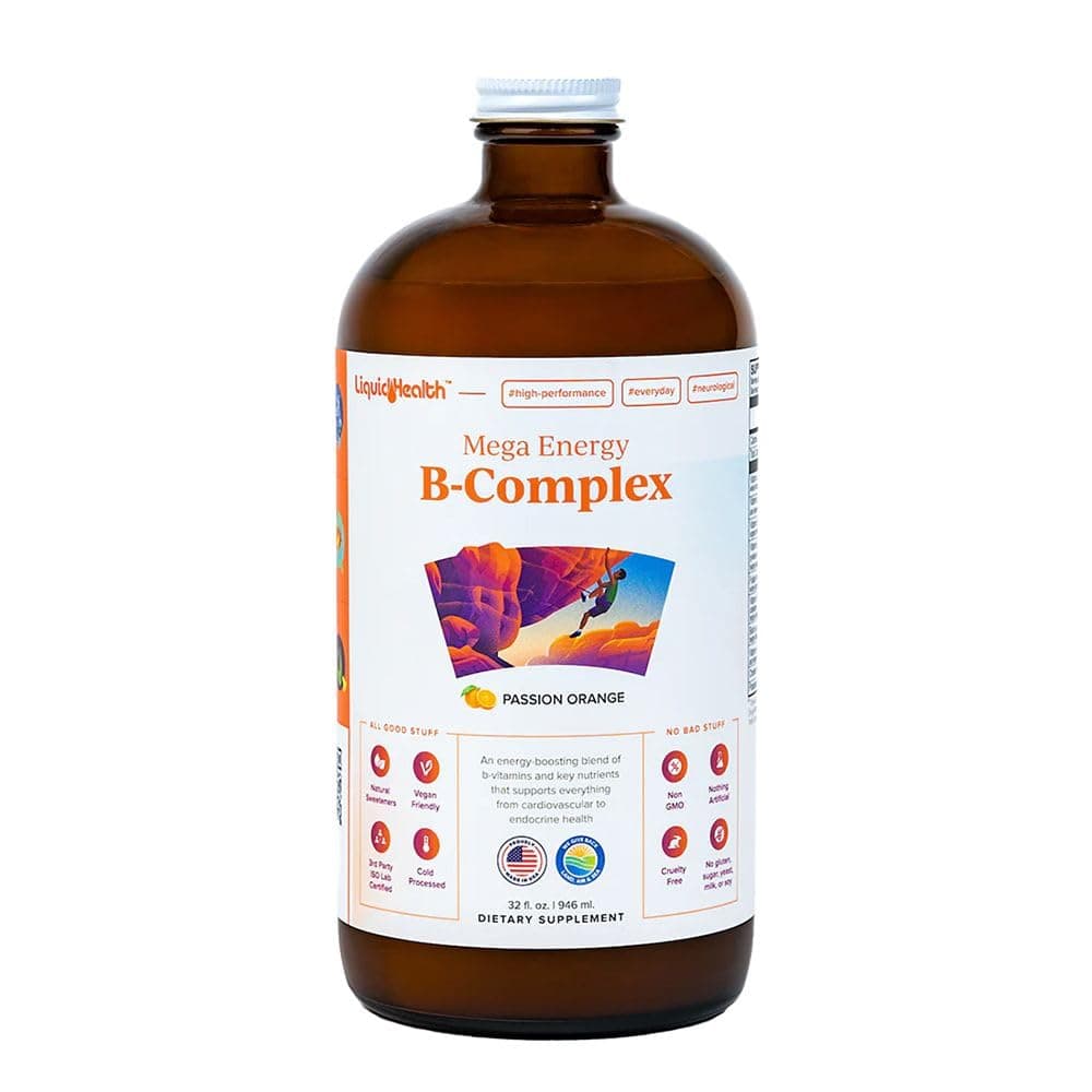 LIQUIDHEALTH Liquid Health Mega Energy B-Complex 32 Oz Liquid