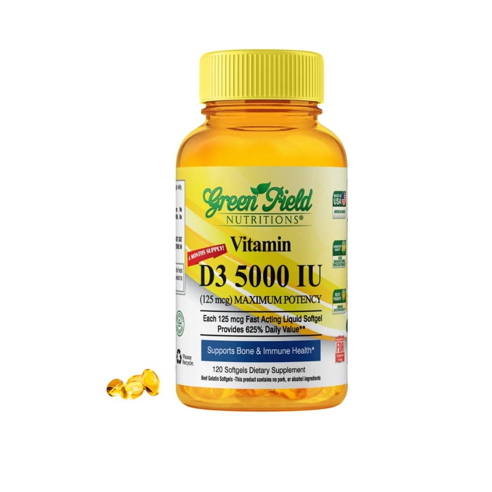Halal Vitamin D3 5000 IU