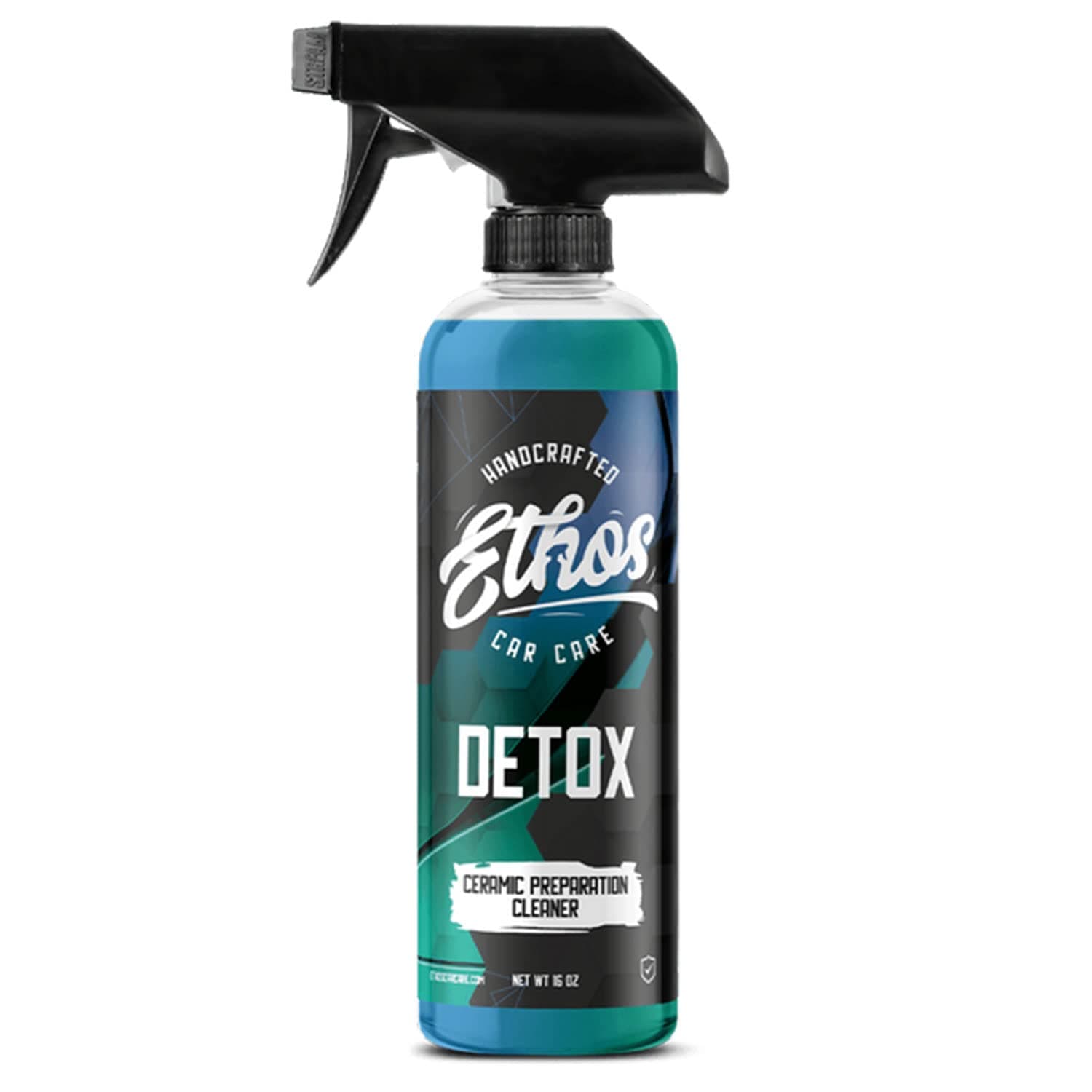 Ethos Detox - Ceramic Coating Prep Spray, Panel Wipe, Glass Cleaner - Prep Ceramic Coating, Wax, or Sealant - Multi-Purpose Formula - Leaves Nothing But the Shine