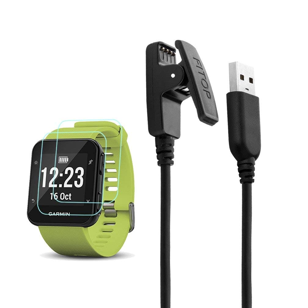1pcs Forerunner 35 charging cable and 2Pcs Screen protector