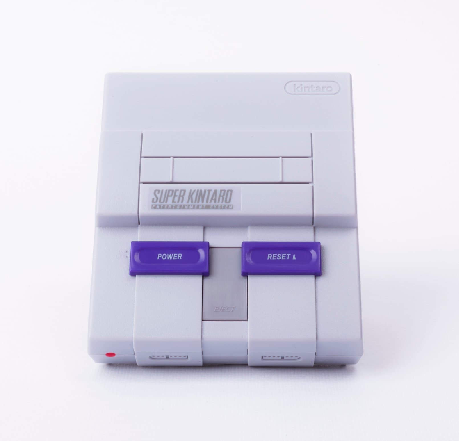 Kintaro Super Kuma 9000 - SNES Inspired Raspberry Pi Case with Functional Power & Reset Buttons, LED and Custom Aluminum Heatsink (Raspberry Pi Model 3B+)