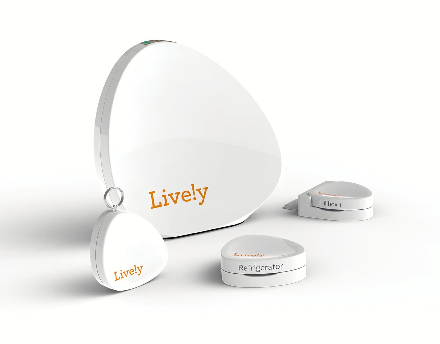 Lively Activity Sensors Only,Original Version, White