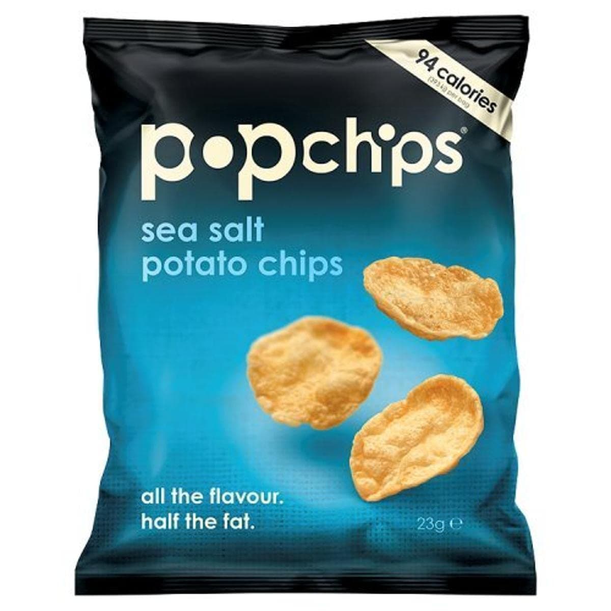 Popchips Sea Salt Potato Chips, 23g