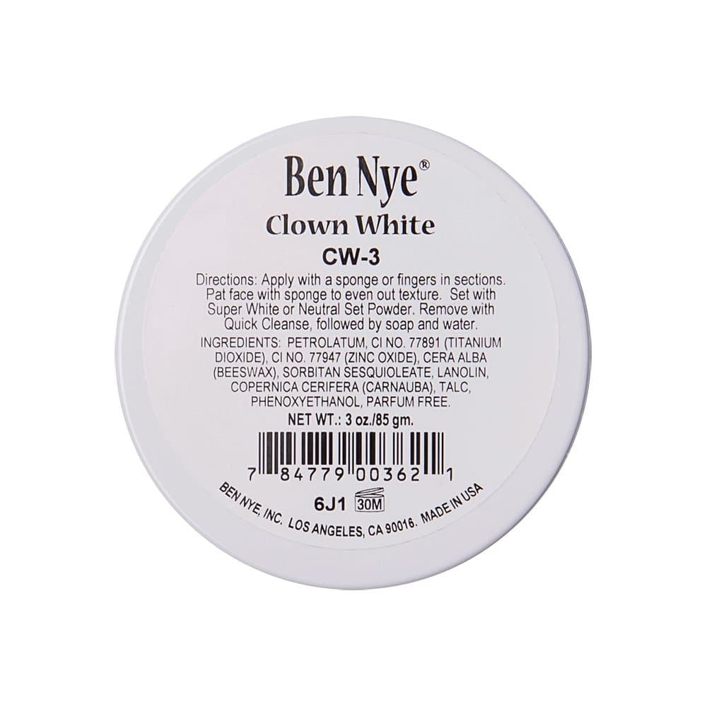 Clown White Makeup,3 oz
