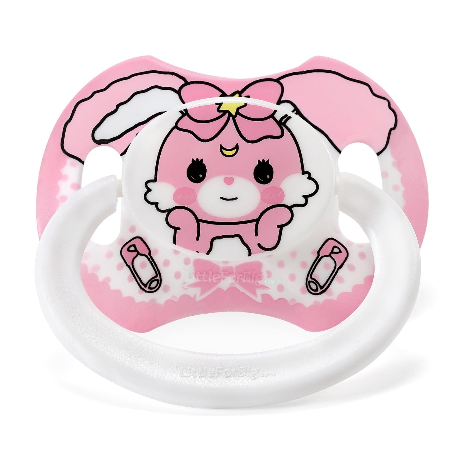 LittleForBig Bigshield Generation-II Adult Sized Printed Pacifier Baby Usagi Pattern