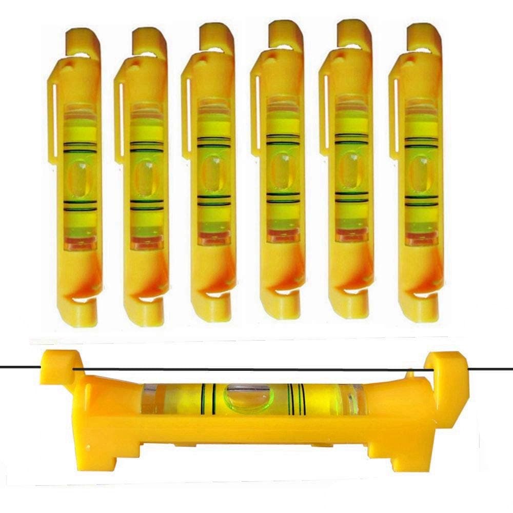 7 pcs Hanging Bubble Line Level for Building Trades, Engineering, Surveying, Metalworking and Other Equipment Measure