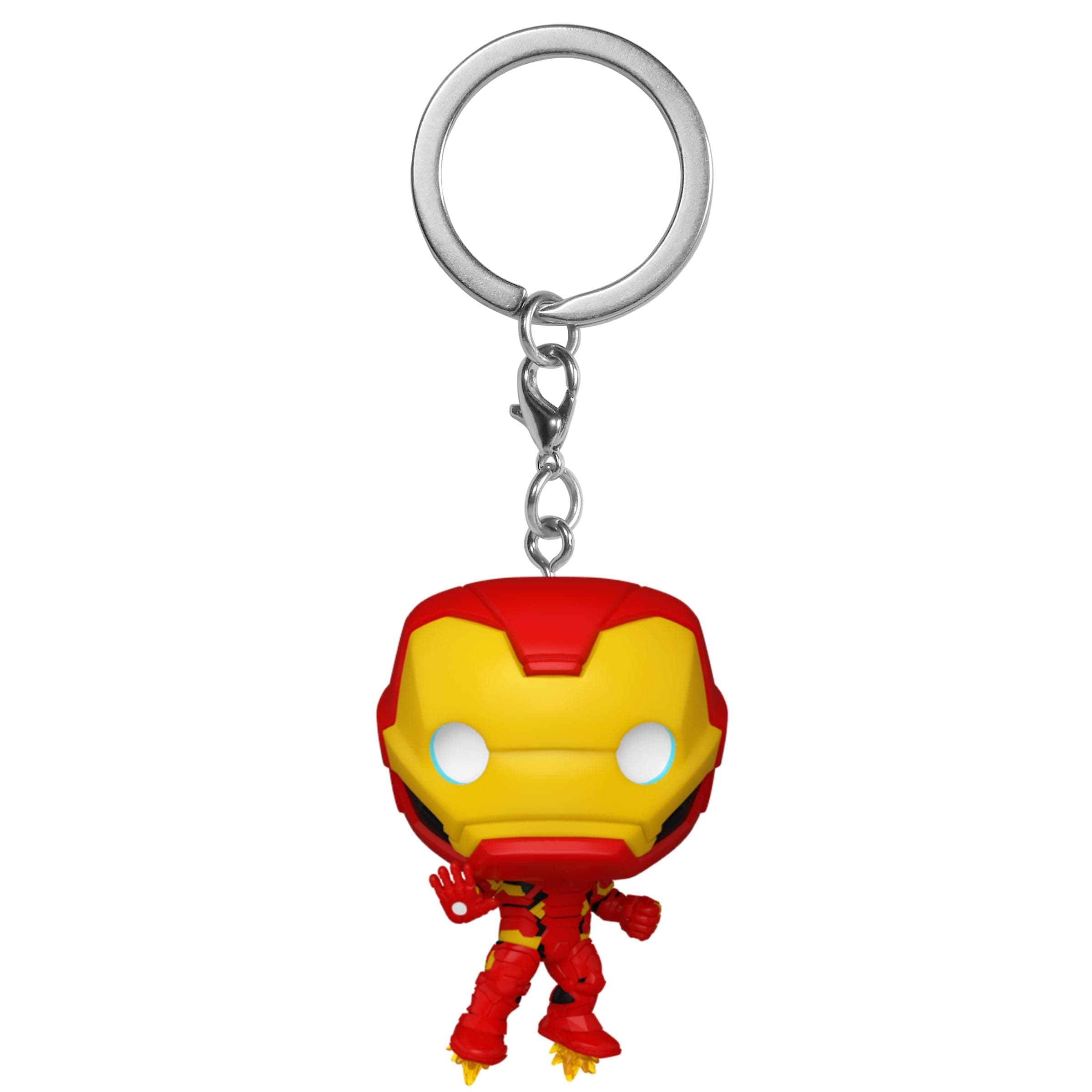 Funko POP! Keychain: Marvel - Iron Man - Marvel Comics Novelty Keyring - Collectable Mini Figure - Stocking Filler - Gift Idea - Official Merchandise - Comic Books Fans - Backpack Decor