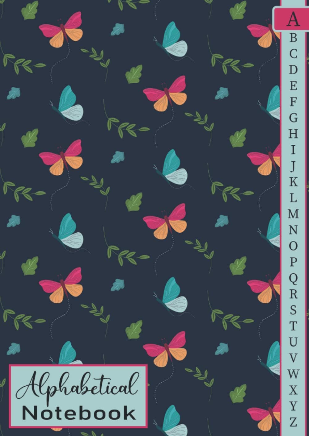 Alphabetical Notebook: 4 pages per letter / A4 Size /105 pages. Large Lined-Journal Organizer with A-Z Tabs Printed, Alphabetic Notebook. a4 notebook ... Writing Note Taking Diary and Planner