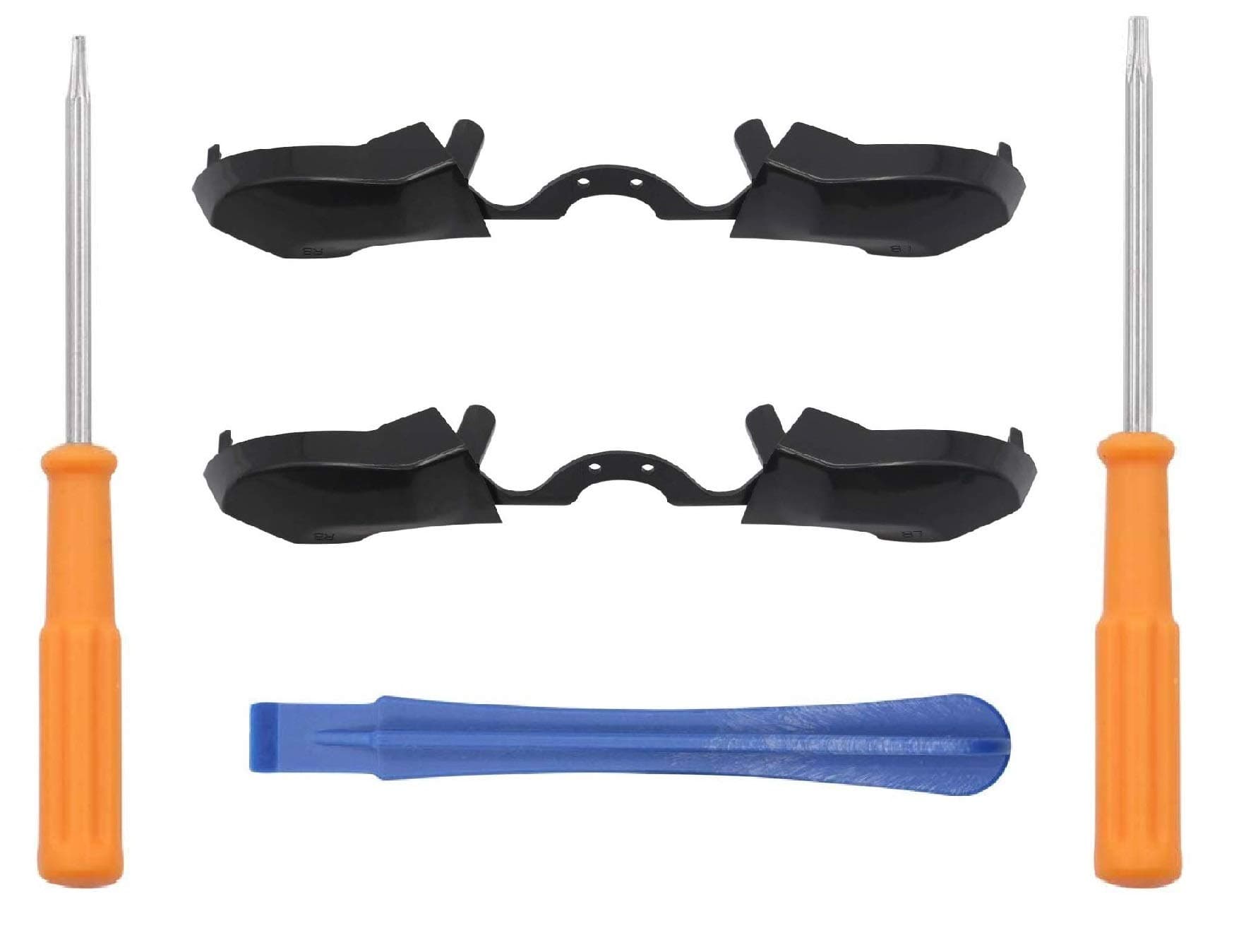 Replacement Bumpers LB RB for Xbox One Elite Controller, 2 Pcs Plastic Bumper Trigger LB RB with T6 T8 Screwdriver