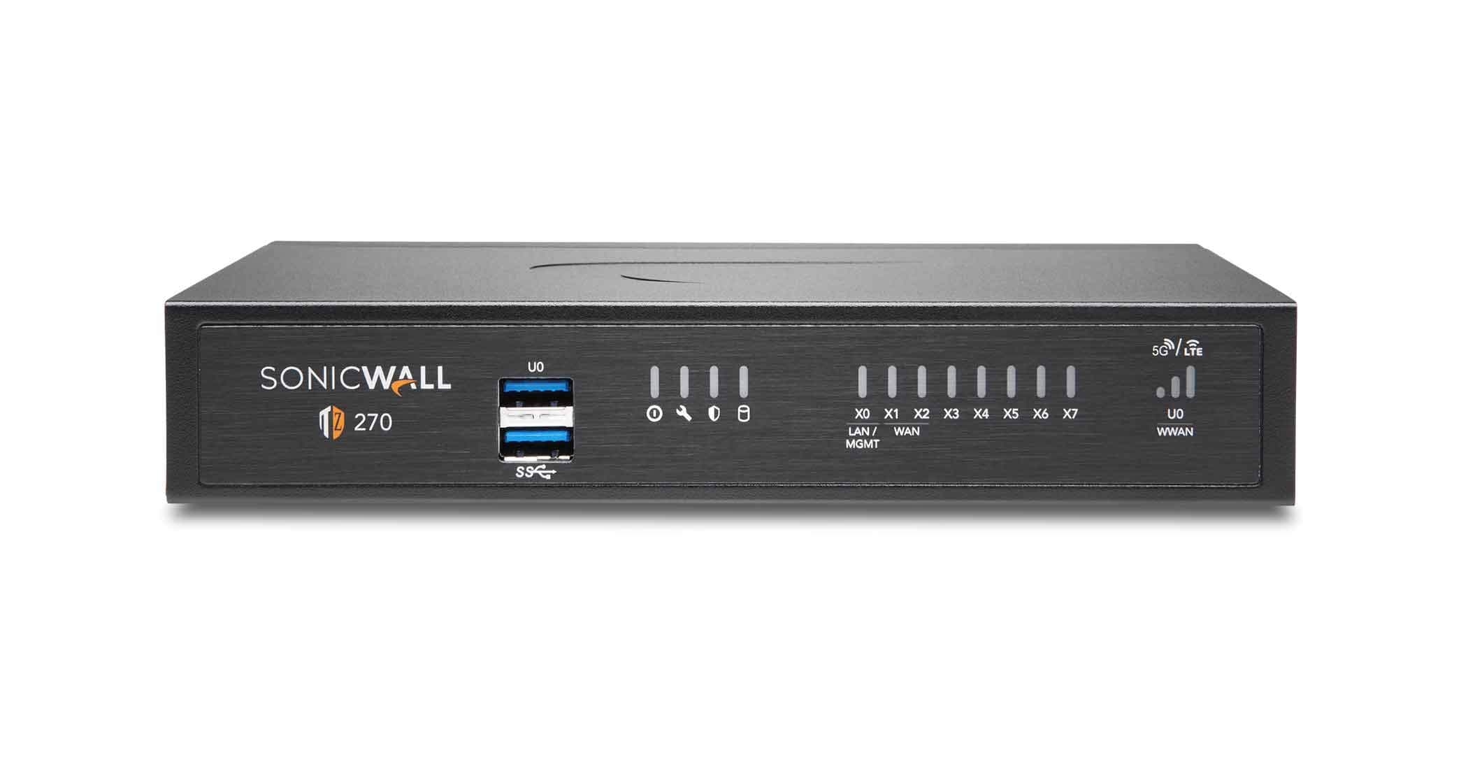 TZ270 Network Security Appliance + Rackmount.IT Rackmount Kit RM-SW-T10 (02-SSC-2821 + RM-SW-T10)