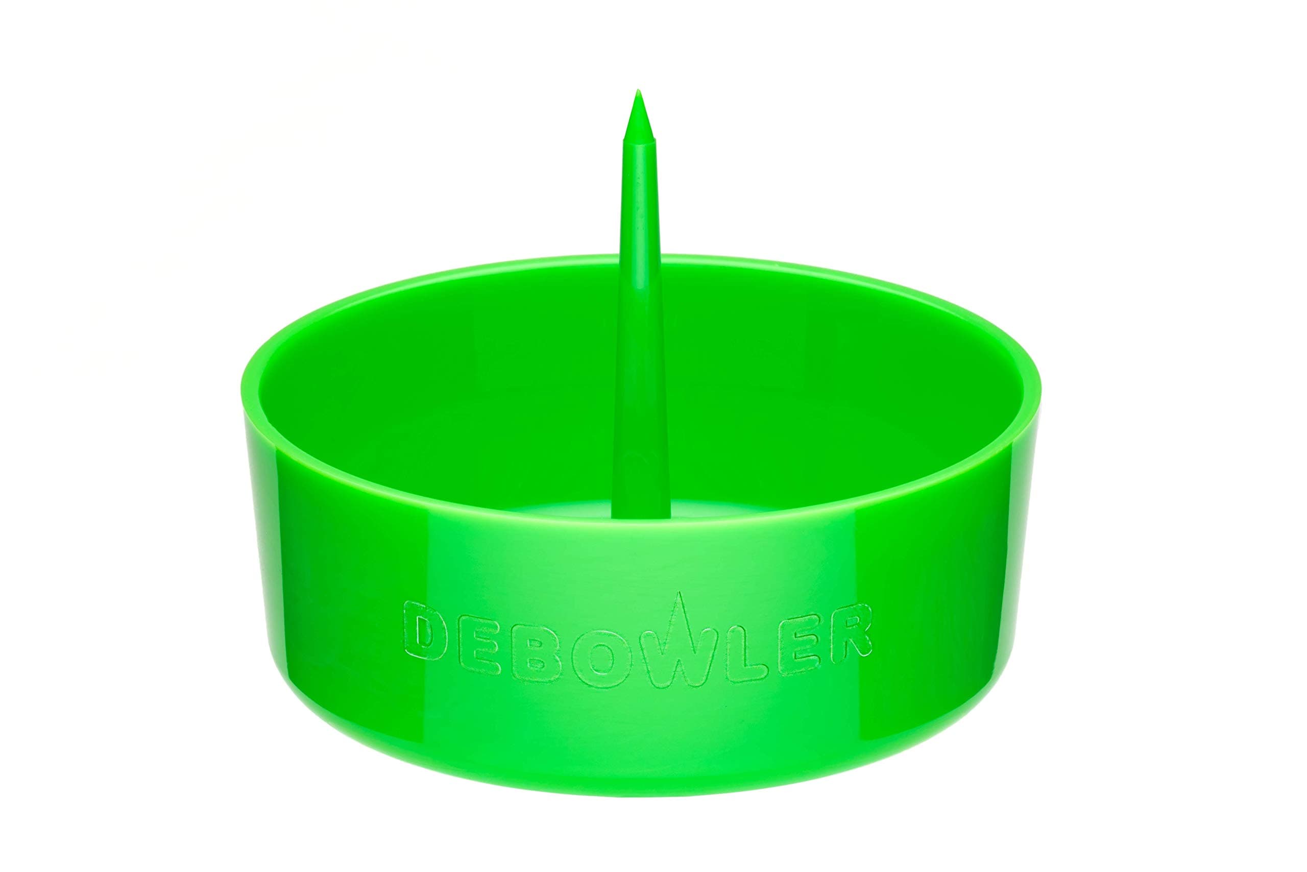 DebowlerOriginal Debris Catcher Ashtray & Bowl Tool - Improved Version - Single (Leafy Green)
