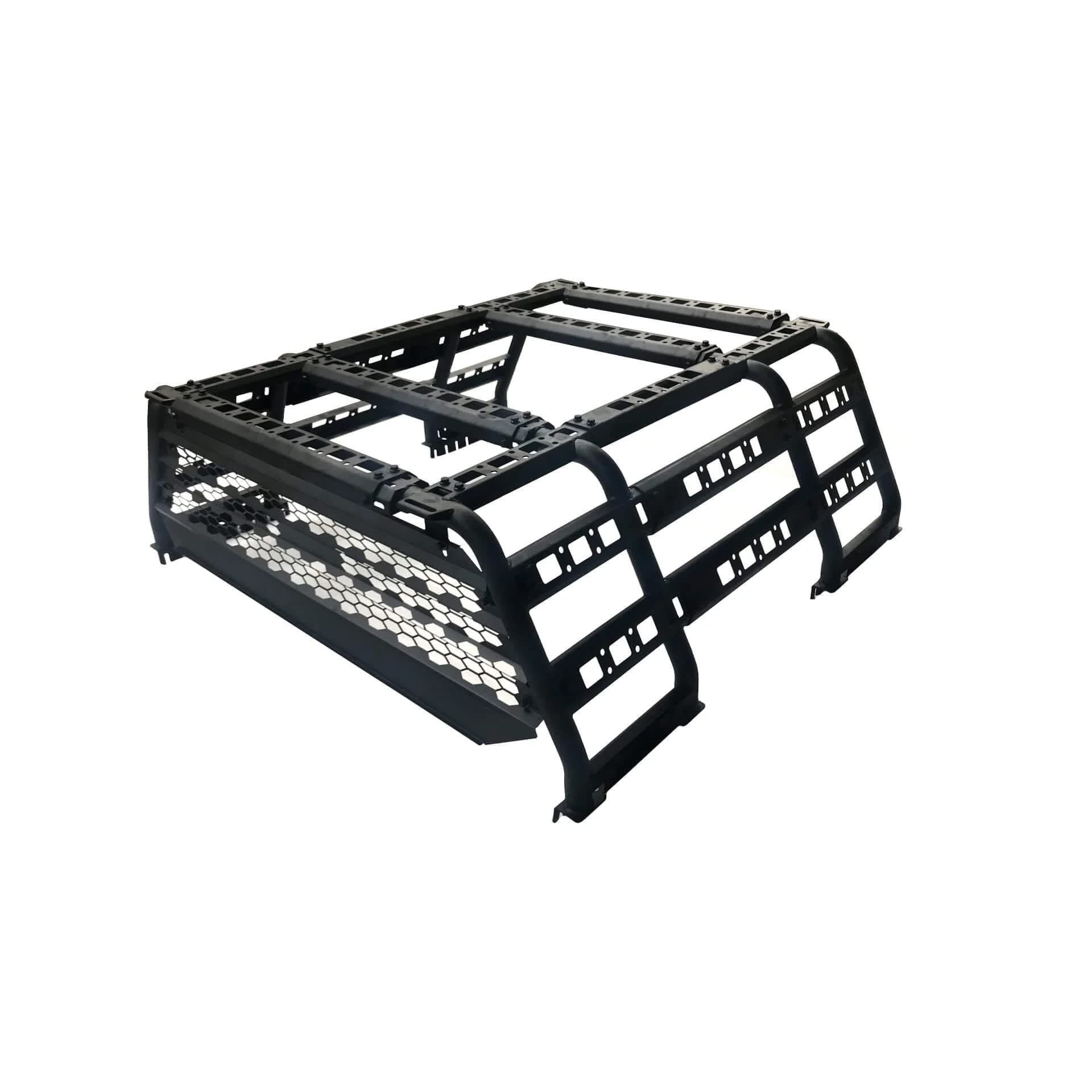 Direct4x4 Adjustable Expedition Load Bed Rack Frame System for Toyota Hilux 2016+