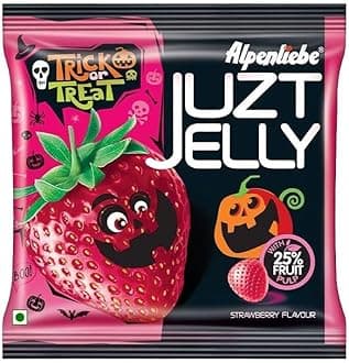 Alpenliebe Strawberry Juzt Jelly, 148g