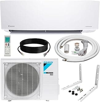 Daikin 18,000 BTU 21 SEER2 Oterra R32 Series Ductless Mini-Split Air Conditioner with Installation Kit and Wall Bracket- 230V