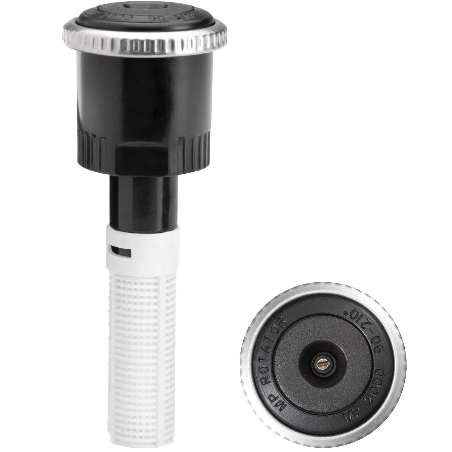 MP2000-90 Sprinkler Nozzle, Rotating Multi-Stream Head, Adjustable Arc 90 to 210 Degrees, 13 to 21 ft Radius, Water Saving, Fits Most Pop-Up Spray Bodies