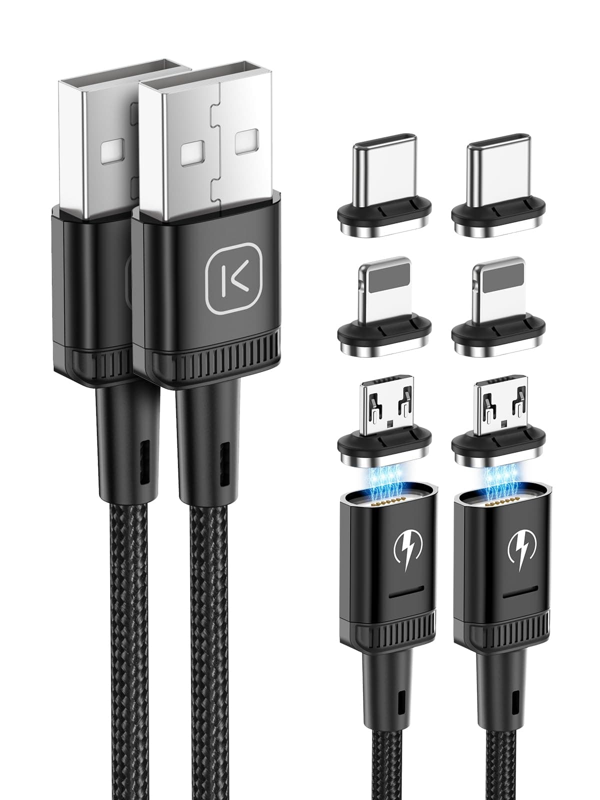 3-in-1 Magnetic Charger Cable