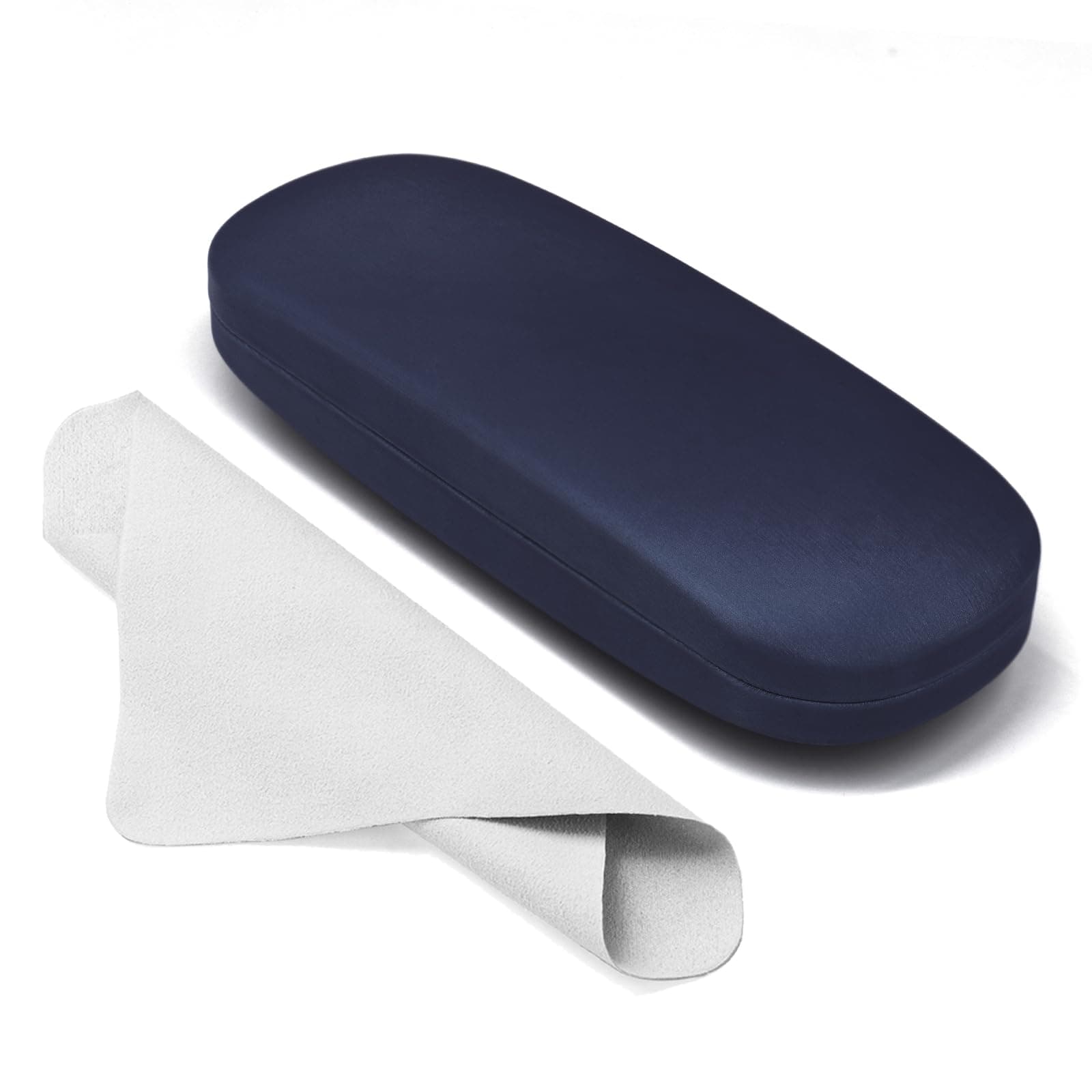 Glasses Case Hard Shell - PU Leather Eyeglass Case Eyeglasses Case for Sunglasses Eye Glasses Case