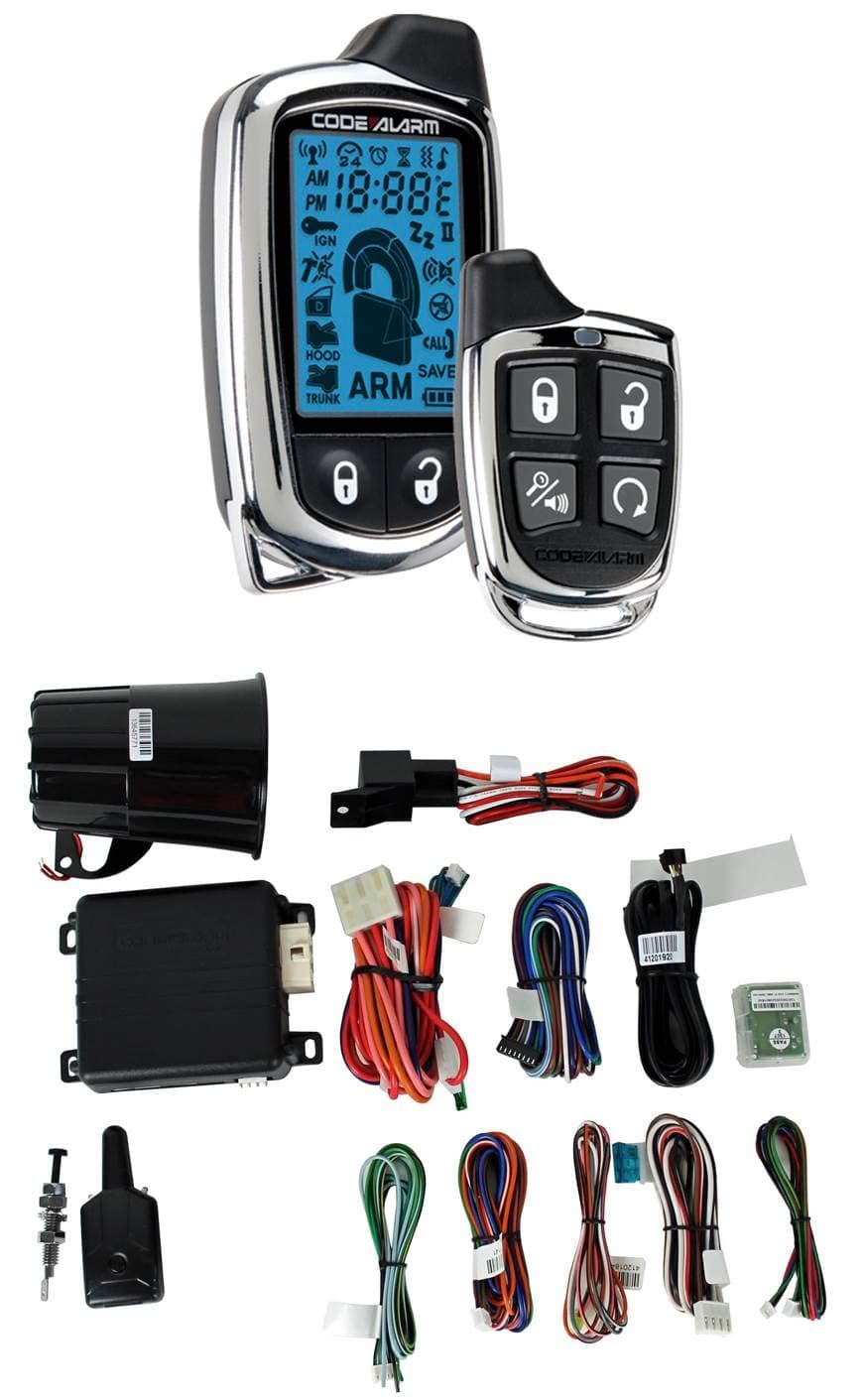 Audiovox Code Alarm CA6553 Keyless Entry Remote Start Security System w/ Remotes