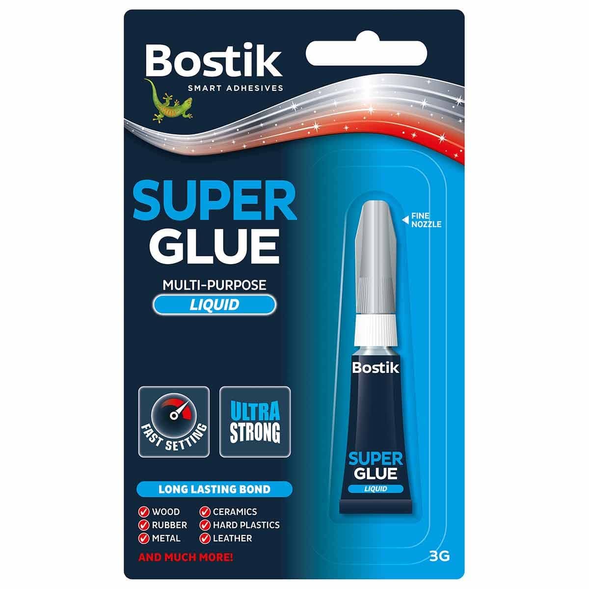 Bostik Super Glue 3g - Color: None