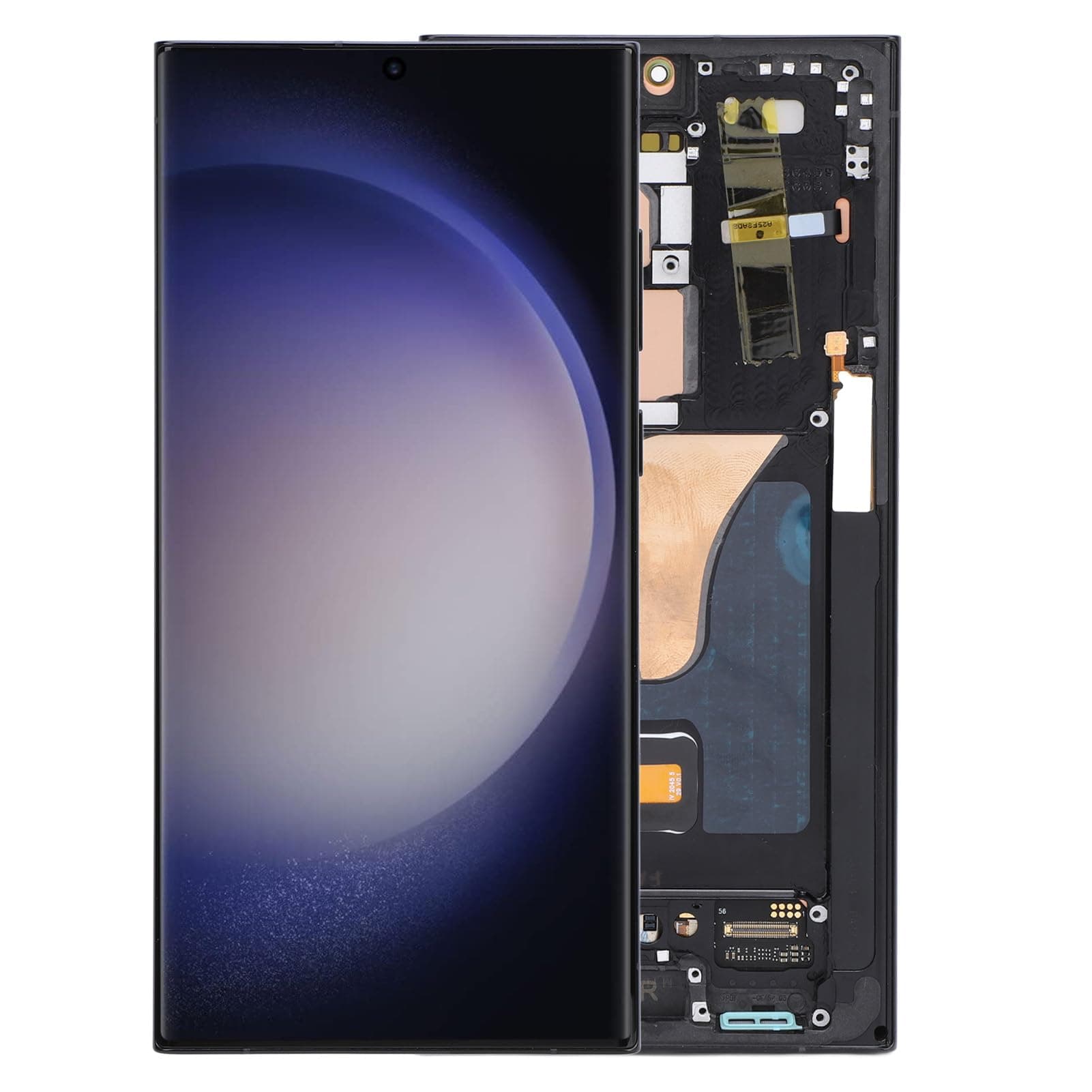 AMOLED Original for S23 Ultra, LED LCD Display Touch Screen Digitizer Assembly S23ultra 5G SM S918U LCD Screen Replacement with Frame, 6.7 Inch, 3088x1440px Resolution