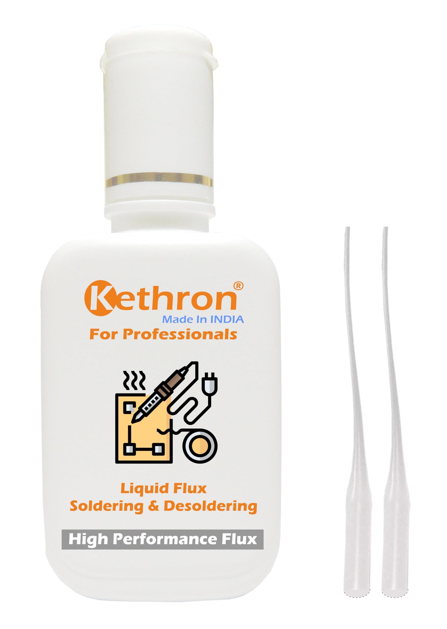 Original High Performance Liquid Flux For Soldering & Desoldering Microprocessor & ICs/BGA Repair/Rebelling, Smartphones and Iphones (100ML)