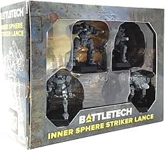 Catalyst Game Labs BattleTech: Inner Sphere Striker Lance Miniature Force Pack , Grey