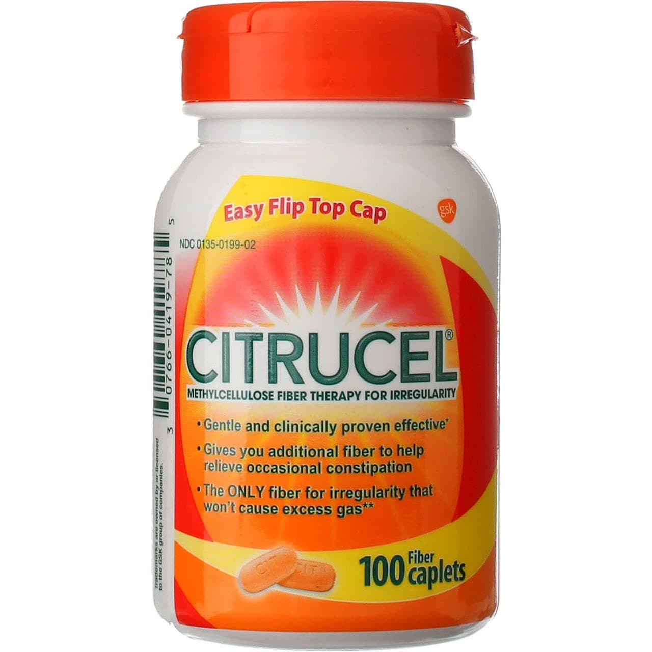 Citrucel Caplets Size 100ct Cirucel Caplets 100ct