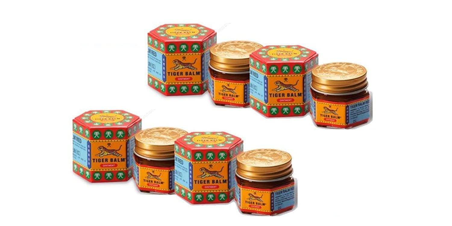 Tiger Balm Red Ointment (9ml, Pack of 4)