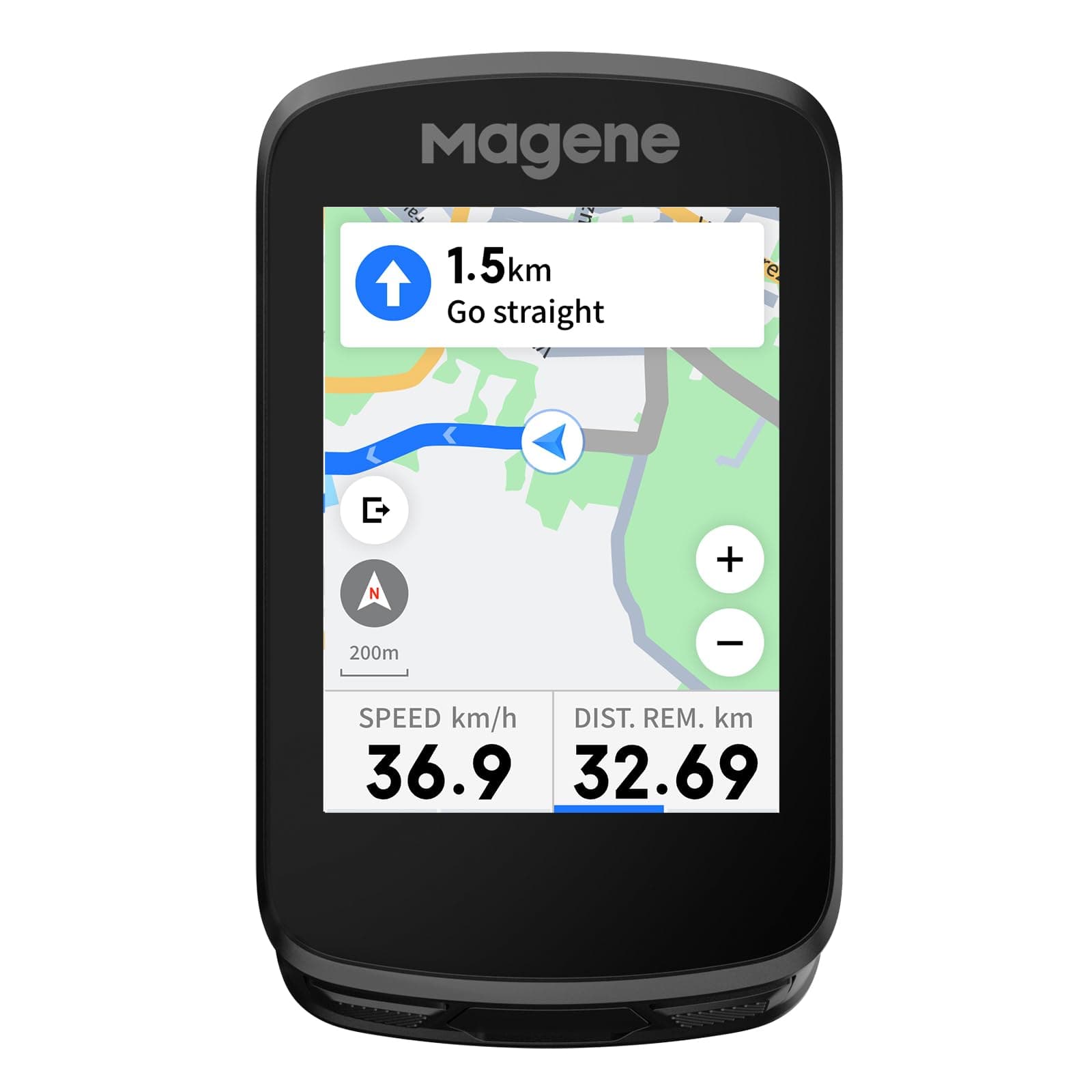 Magene C506 GPS Wireless Bike Computer, Colorful Touch Screen, Map Navigation, Waterproof Cycling Computer, Smart Reminder, Indoor Training, Wifi and Bluetooth