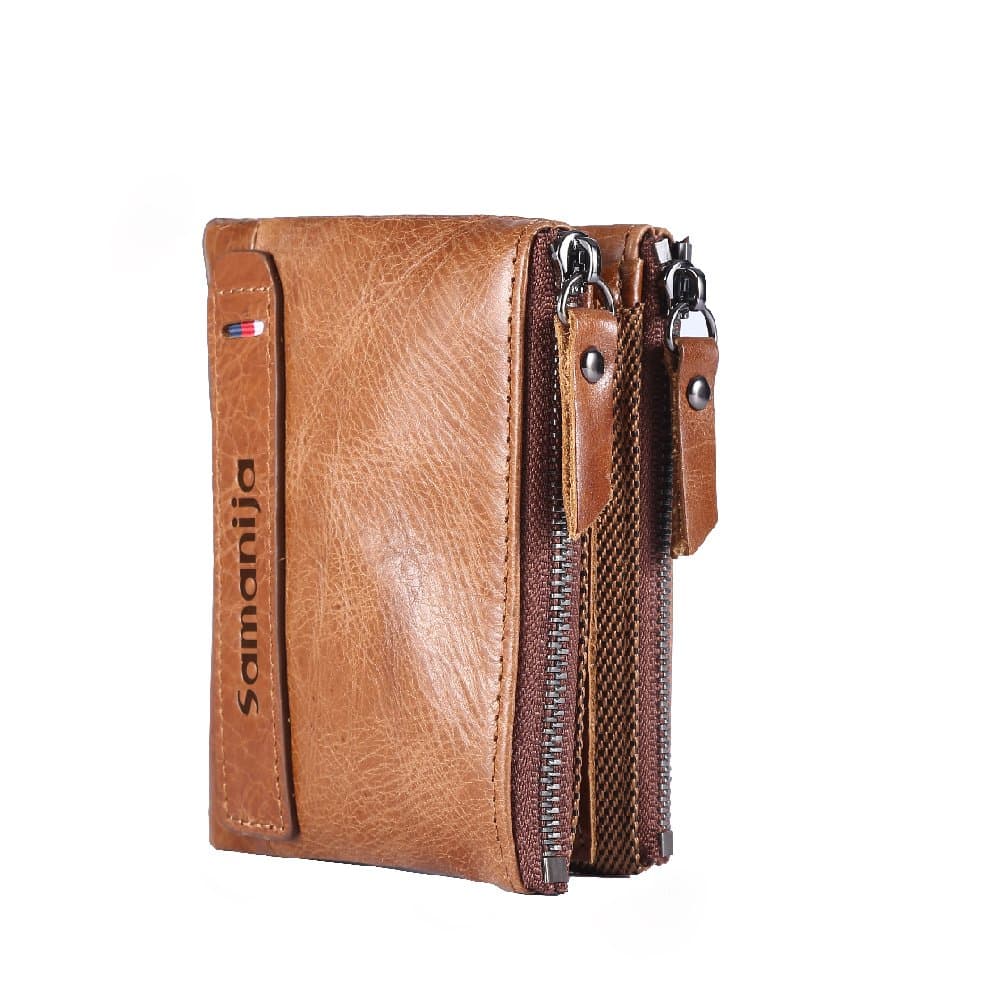 Genuine Leather Bifold Men's Wallet