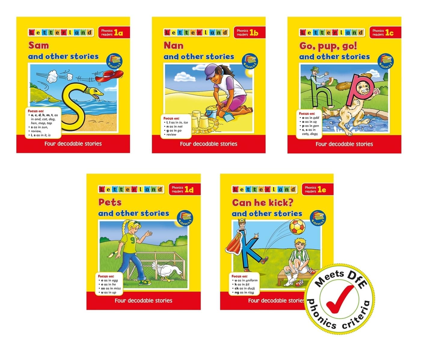 Phonics Readers: Set 1