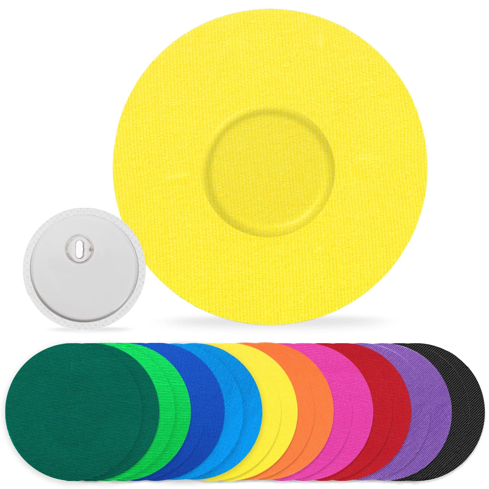 Waterproof Libre 3 Sensor Covers, 20 Pack Freestyle Adhesive Plasters for Libre 3 Sensor Covers, Flexible CGM Tape, Hypoallergenic and Latex Free, 14 Days Long, No Glue in the Middle