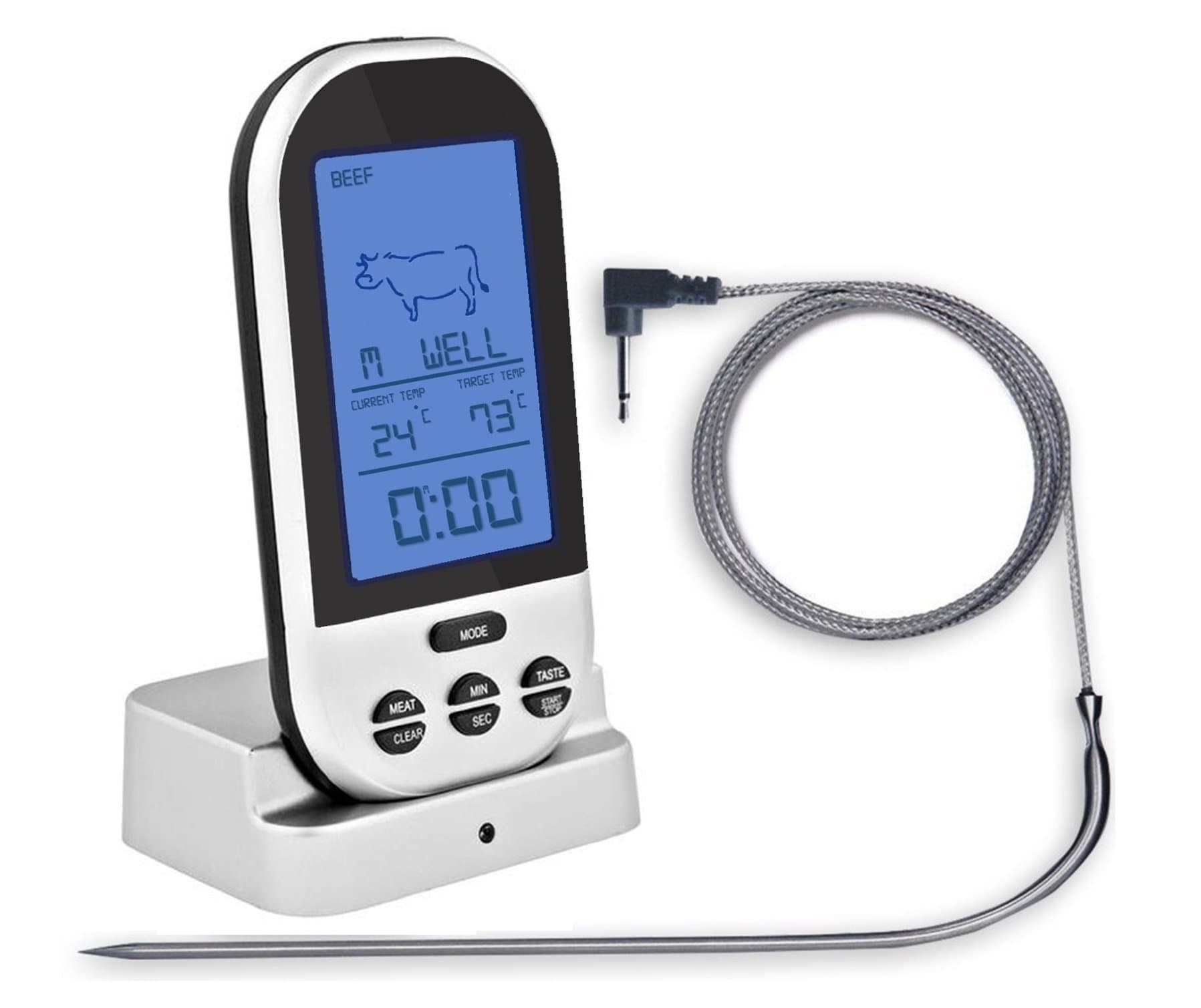 PomStream Wireless Digital Thermometer with Probe