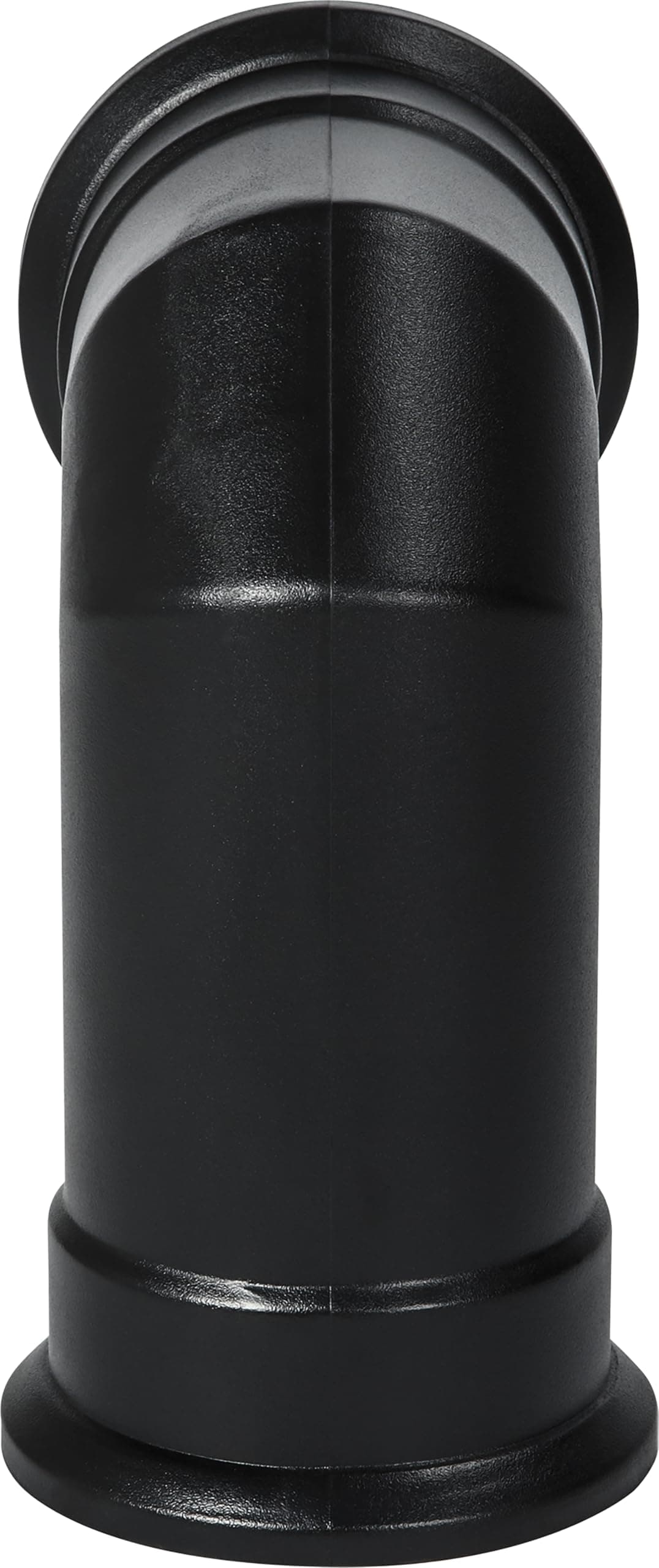 Adam Angled Decorative Stove Pipe in Black