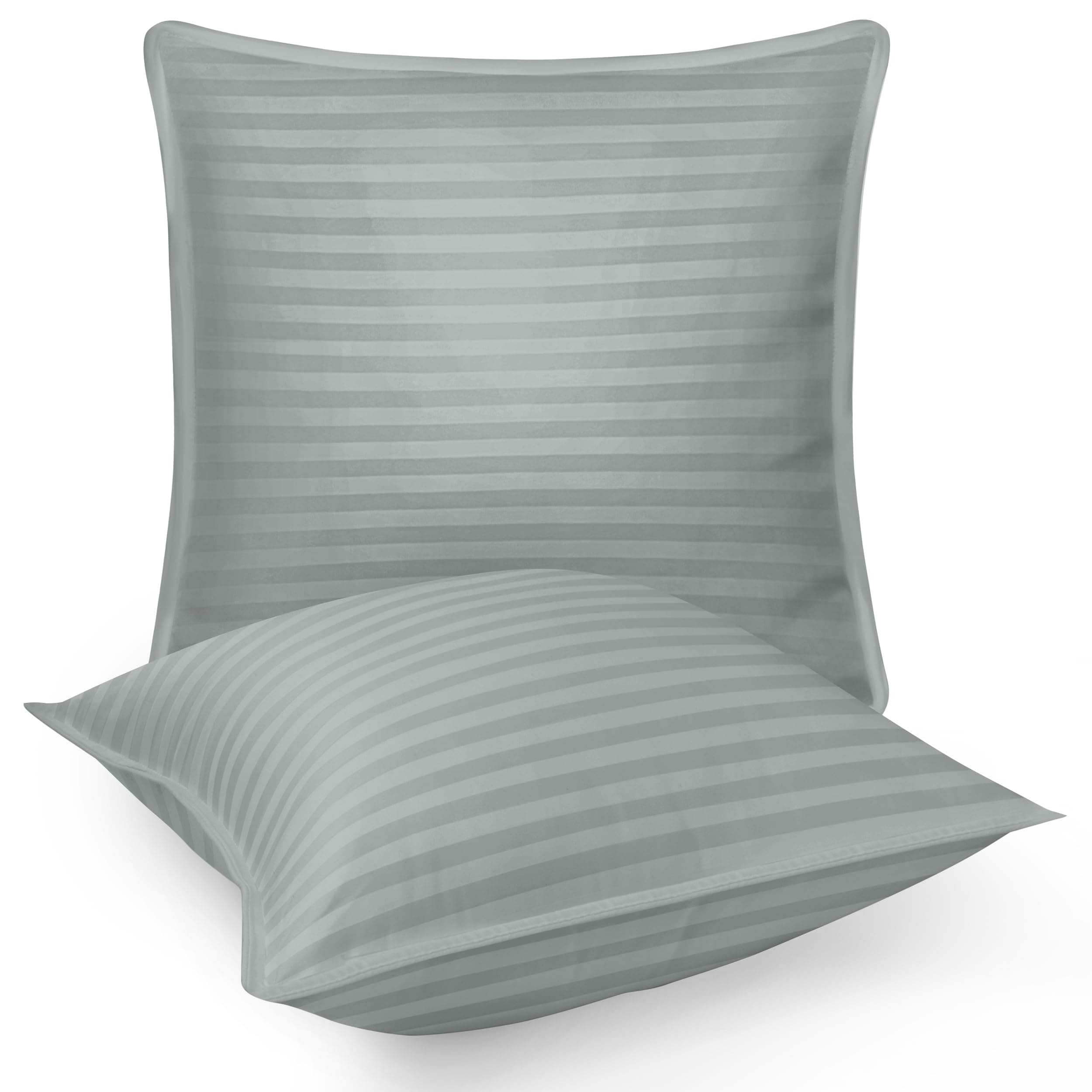 Utopia Bedding Bed Pillows for Sleeping 18 x 18 Inches Size (Light Grey), Set of 2, Cooling Hotel Quality, for Back, Stomach or Side Sleepers